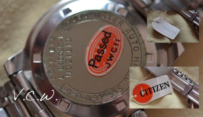 vintage NOS citizen 4-520068 T