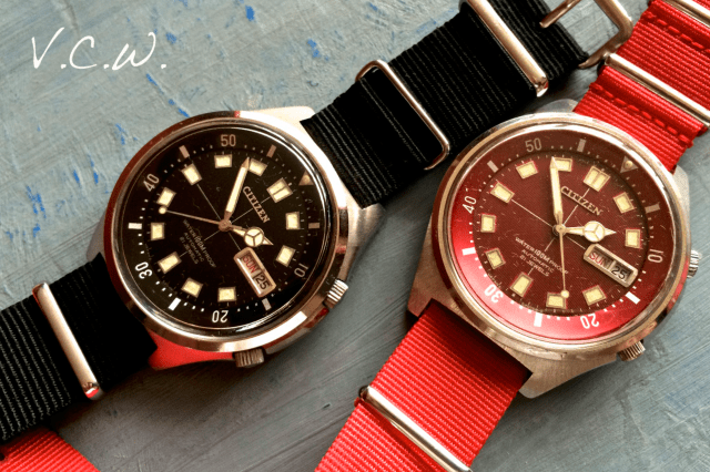 Vintage Citizen compressor style diver 4-520343 Y – Vintage