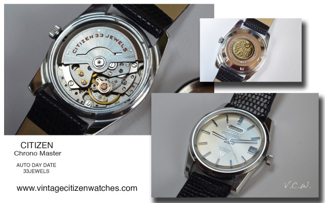 Citizen Chrono Master Auto Day Date 5240 – Vintage Citizen Watches