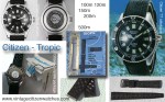 vintage citizen diving tropic strap