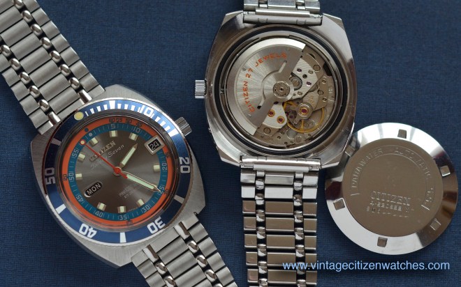 citizen dandy seven vintage diver