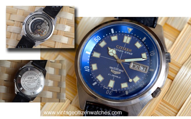 citizen seven star parawater compressor diver