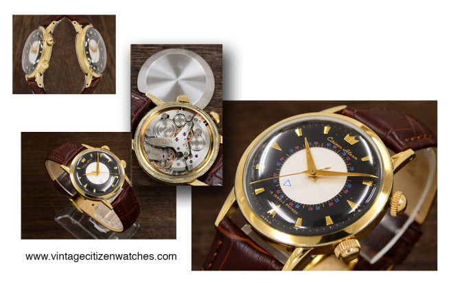 citizen alarm dick black vintage