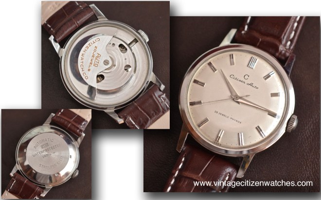 citizen auto 20 jewels phynox