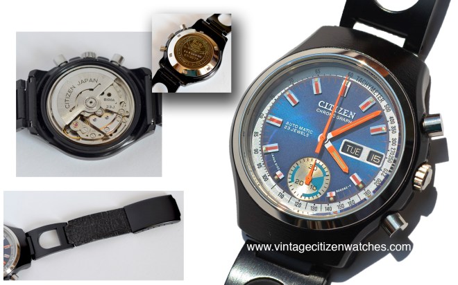 Citizen vintage chronograph 8100A