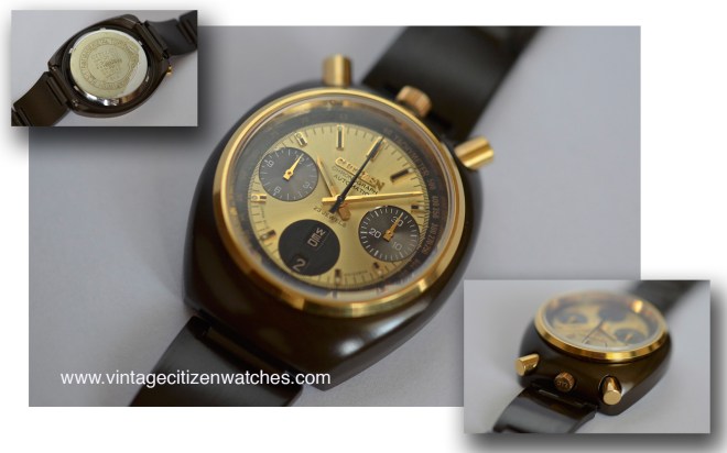 citizen vintage chronograph bull head challange timer