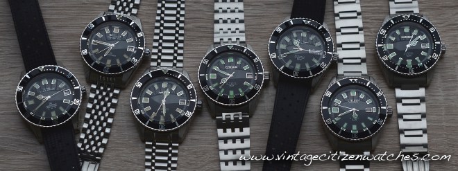 vinatge citizen divers 150m
