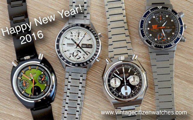 vintage automatic citizen bullhead speedy 8110s