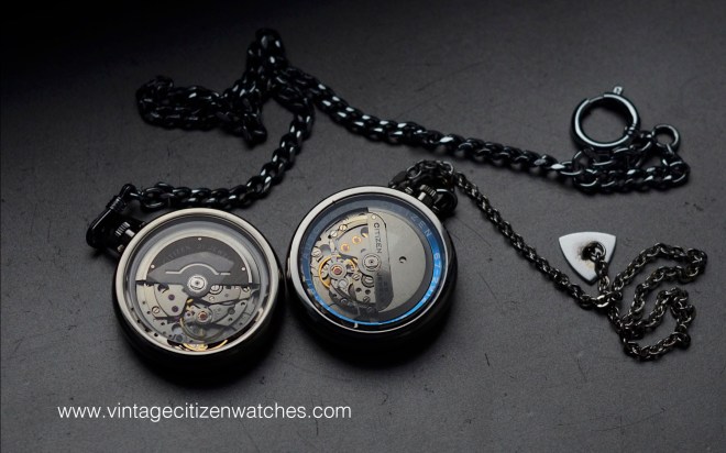 citizen deluxe seven star leopard pocket watch