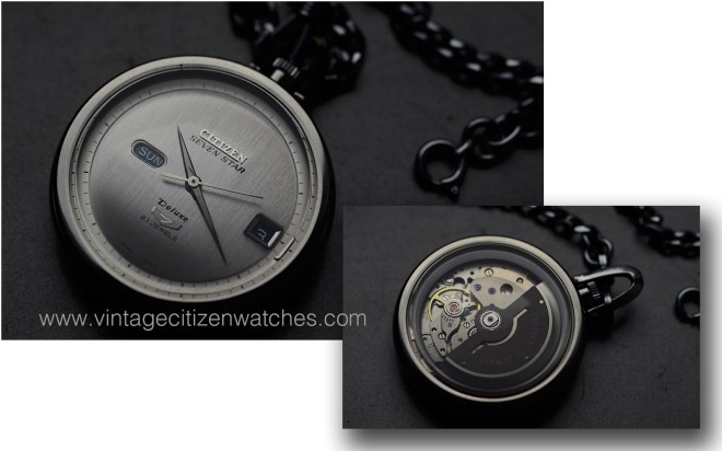 citizen seven star deluze seven pocket watch